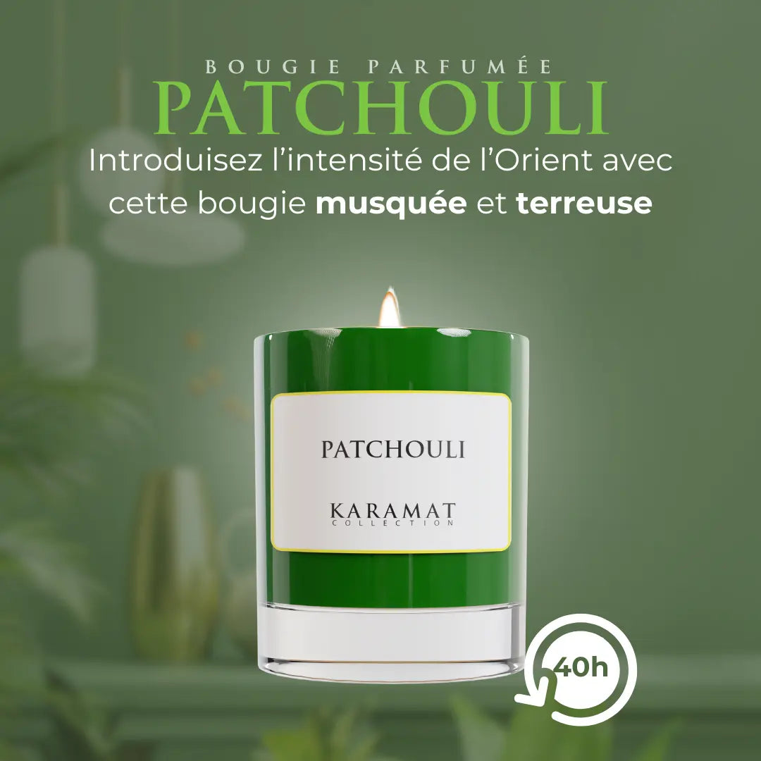 Patchouli Geurkaars – Aardse Diepte