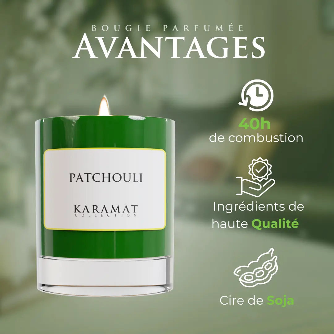 Patchouli Geurkaars – Aardse Diepte