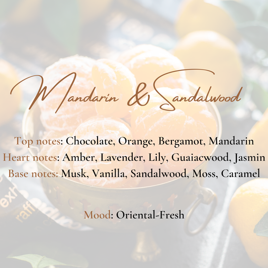 Wax Melts – Mandarijn & Sandelhout
